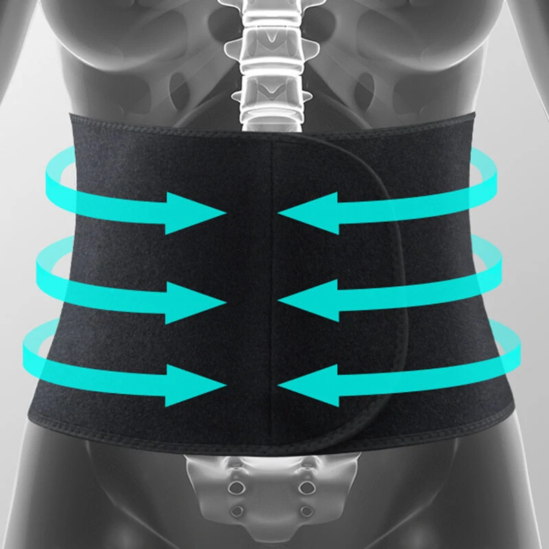 (image for) 100% Neoprene Material Breathable Soft Adjustment Sports Fitness Waist for Weightlifting Yoga